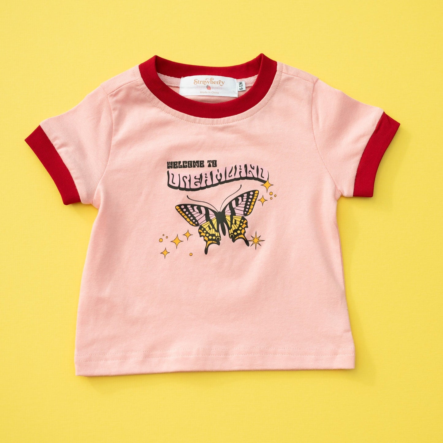 Welcome to Dreamland Kids Retro Ringer Tee