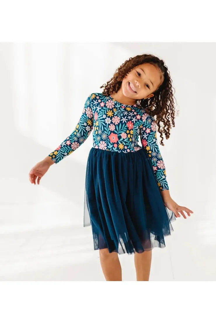 Bamboo Tulle Dress - Maren - Floral