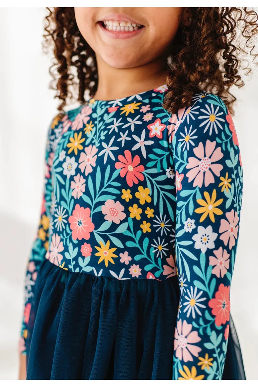 Bamboo Tulle Dress - Maren - Floral