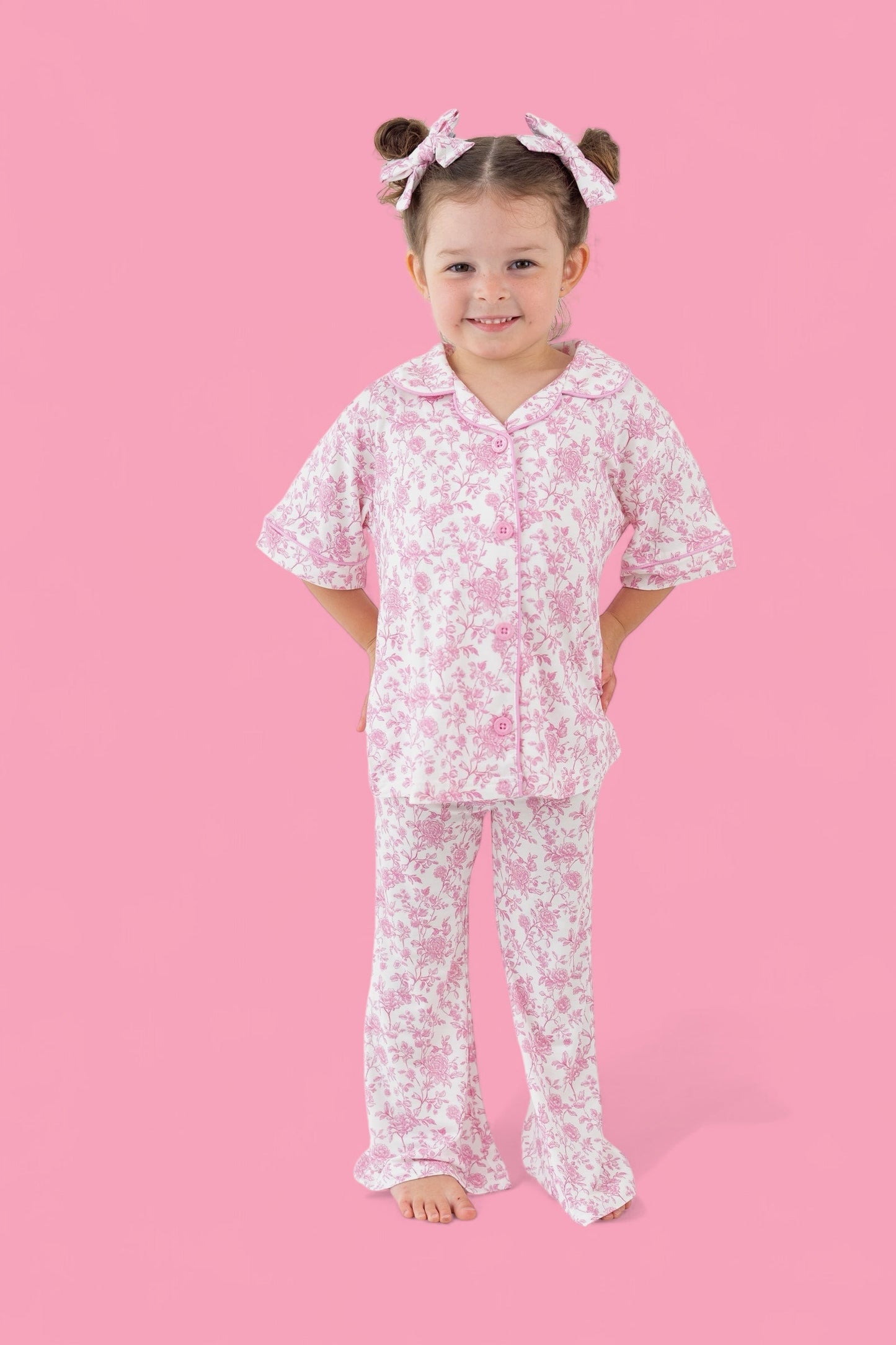 ROSEWOOD TOILE DREAM GIRL'S FLARE SET