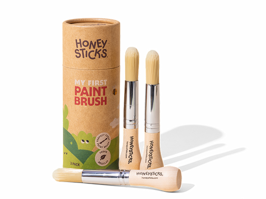 Honeysticks My First Paint Brush Set - 3 Pack