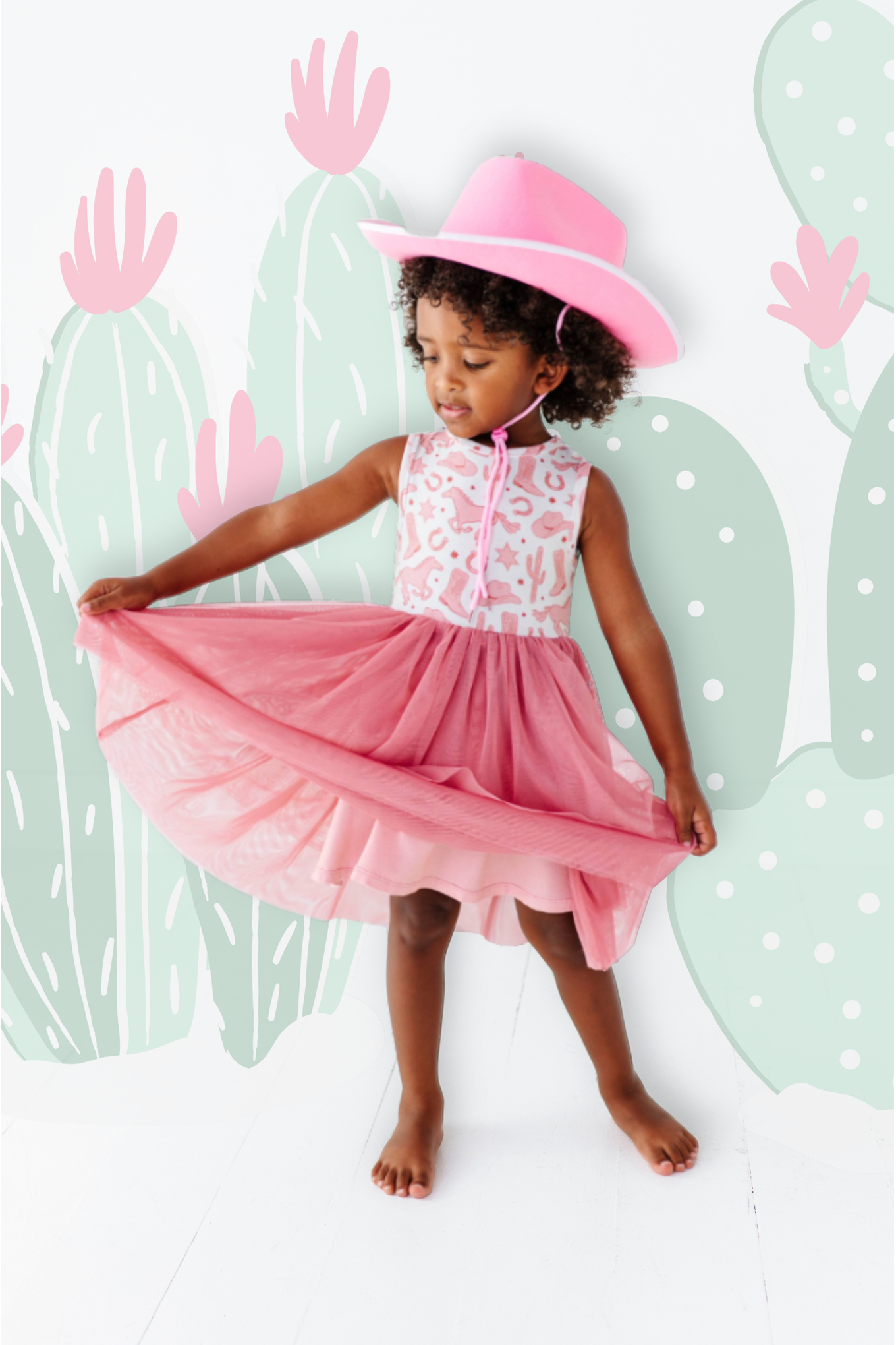 Bamboo Tulle Dress - Dixie Cowgirl