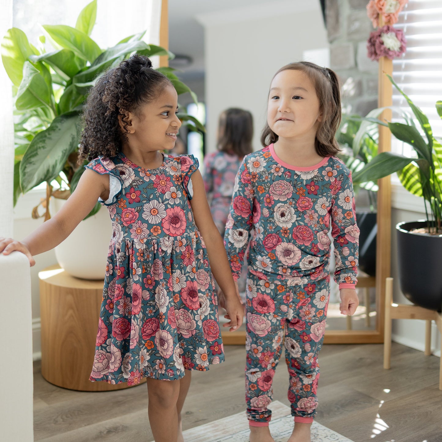 Blooming Grace Flutter Twirl Dress w/ shorts