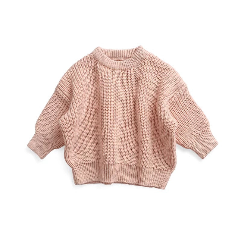 Oversized Sweater - Blush Pink