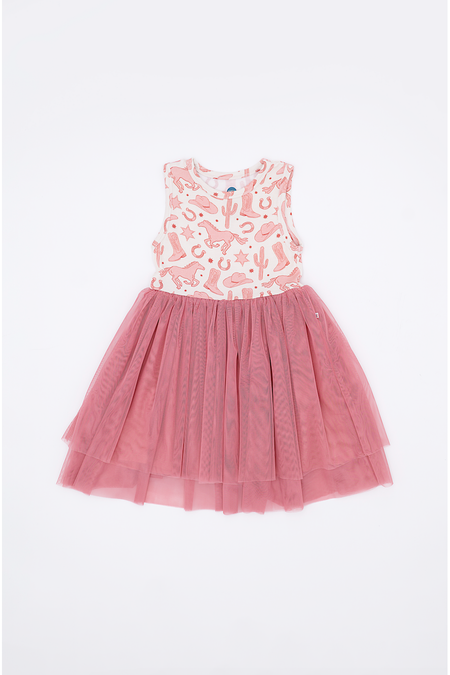 Bamboo Tulle Dress - Dixie Cowgirl