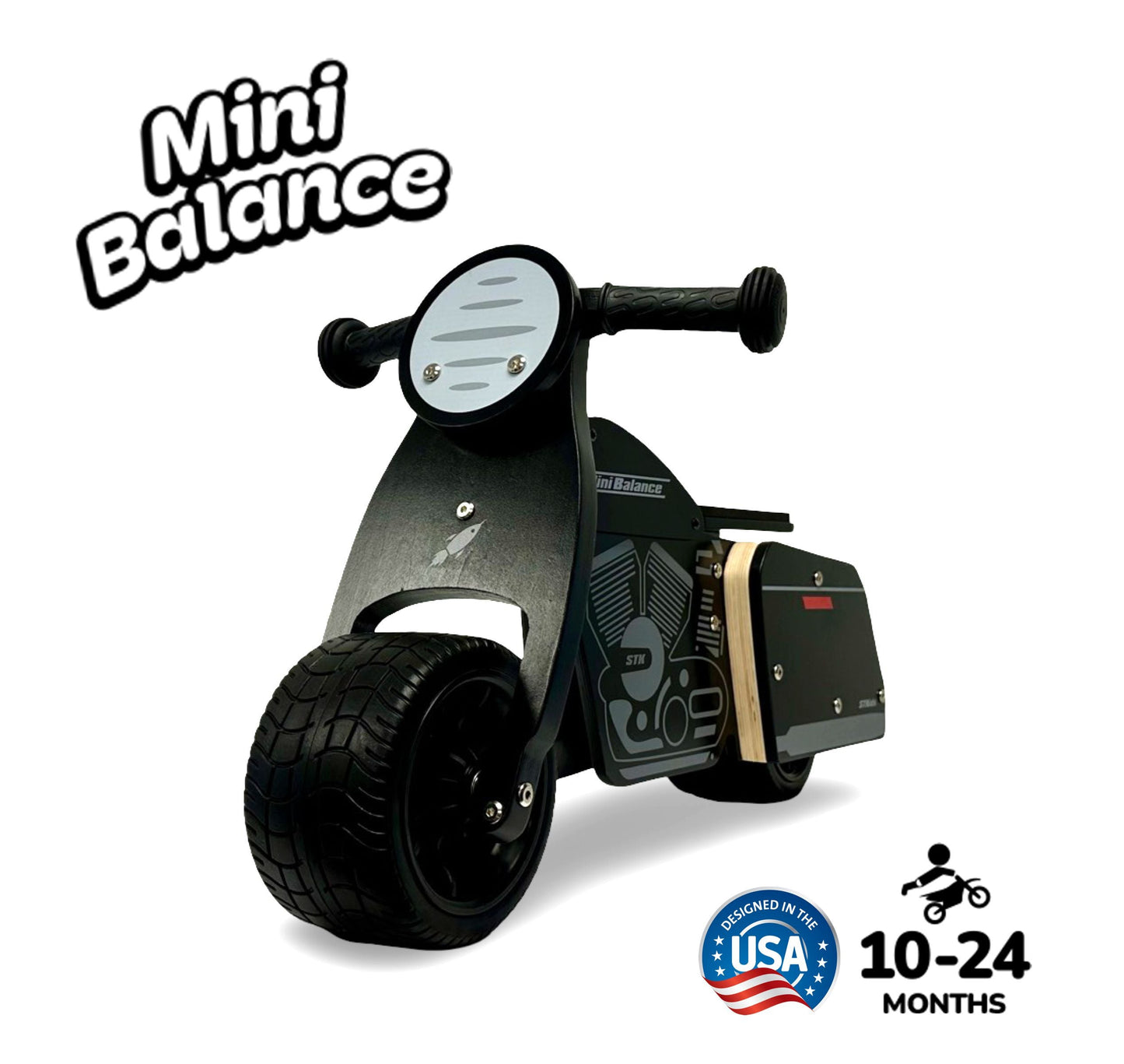 Baby Balance Bike MiniBalance King of Block