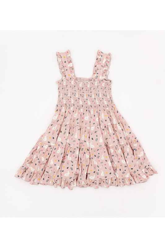Belle Bunny Smocked Tank Dress