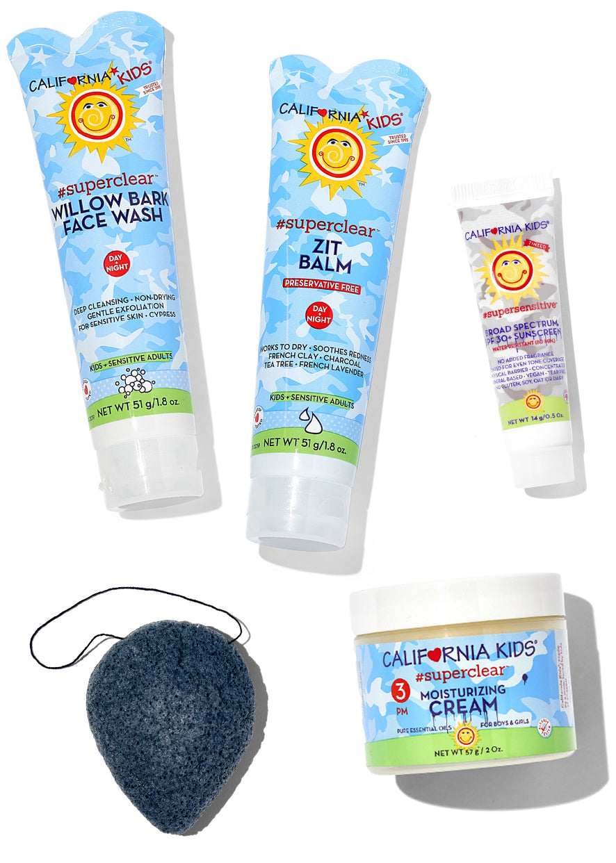 California Kids® #superclear™ 3-Step Skincare Kit