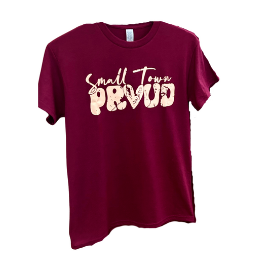 Small town proud t shirts