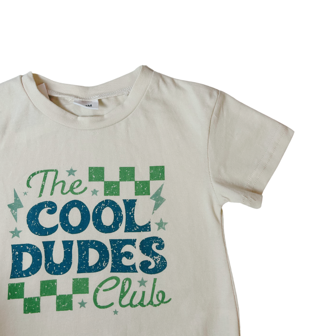 Cool Dudes Club Bubble Romper