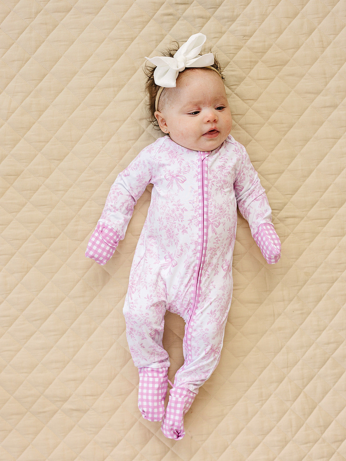 Bamboo Zip Romper | Petal Whimsy