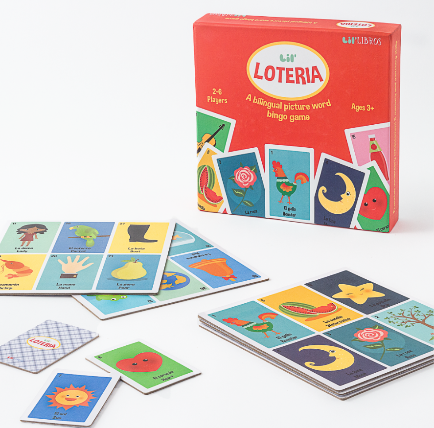 Lil’ Loteria: A Bilingual Picture Word Bingo Game