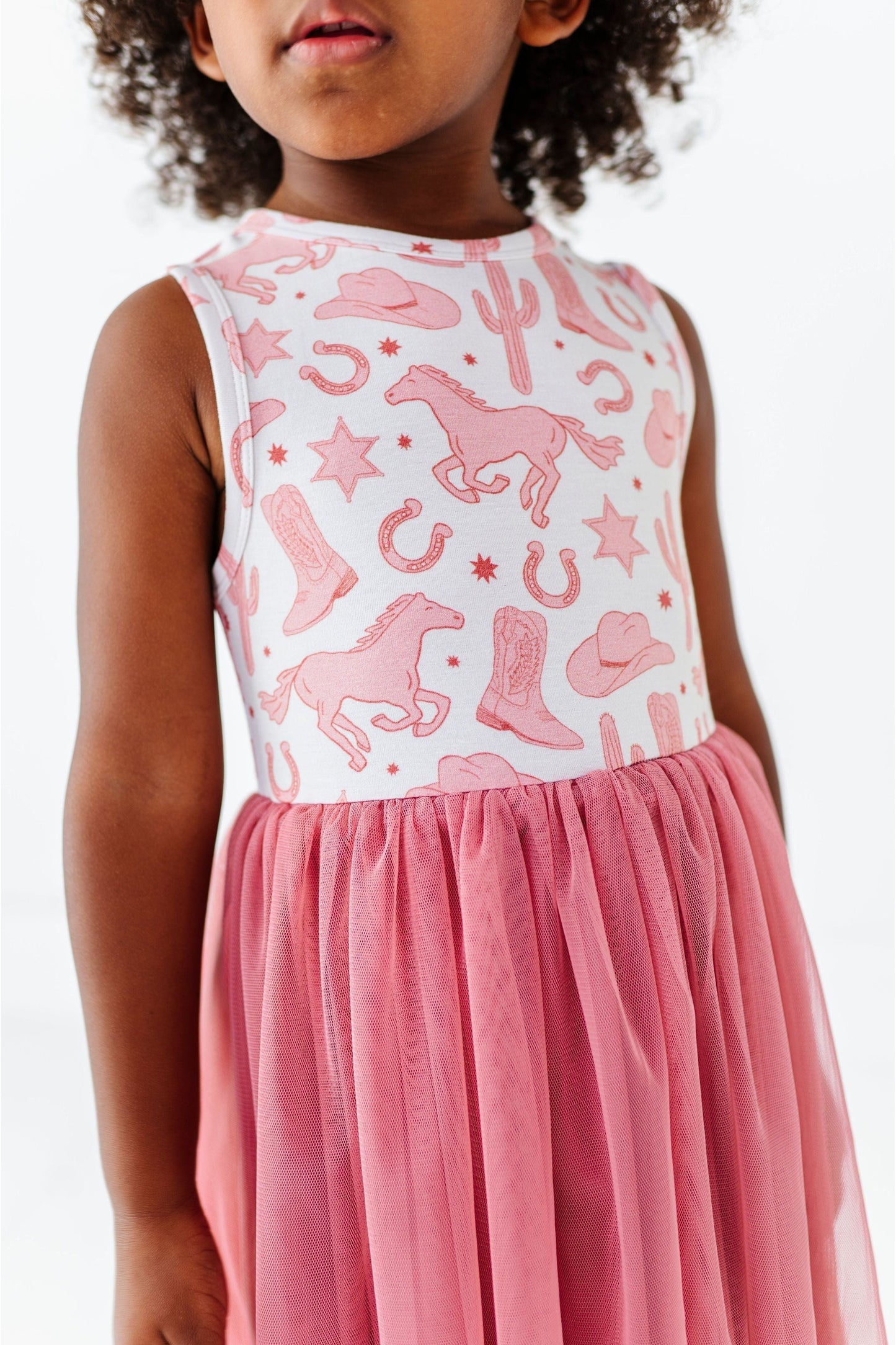 Bamboo Tulle Dress - Dixie Cowgirl