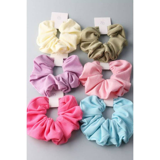 Waffle Scrunchies