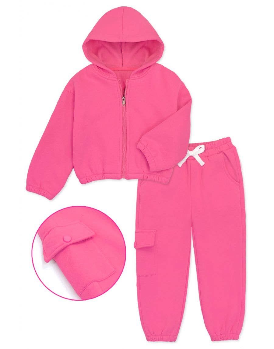 Hot Pink Jogger Set