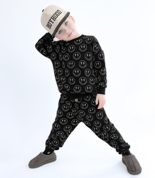 Jogger Set | Electric Smiley