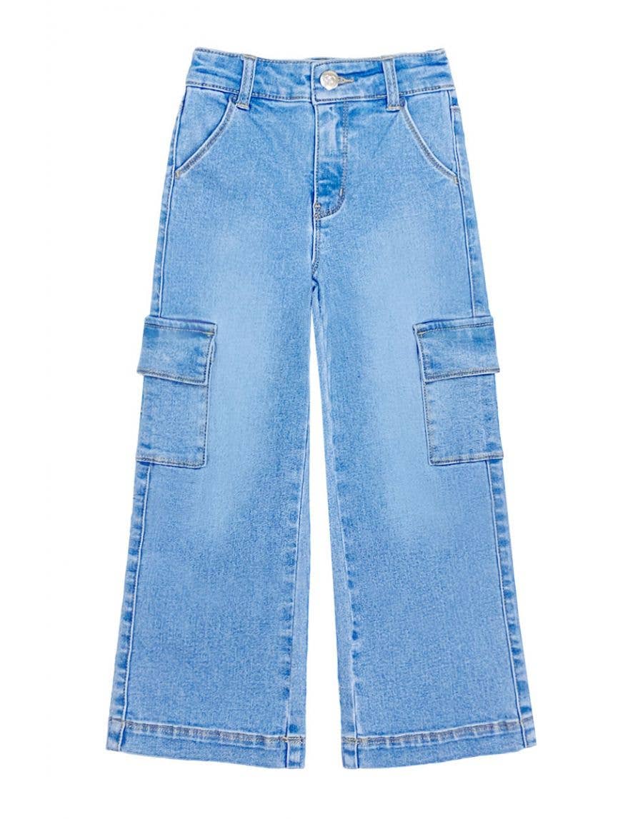 Cargo Jeans: Light Denim