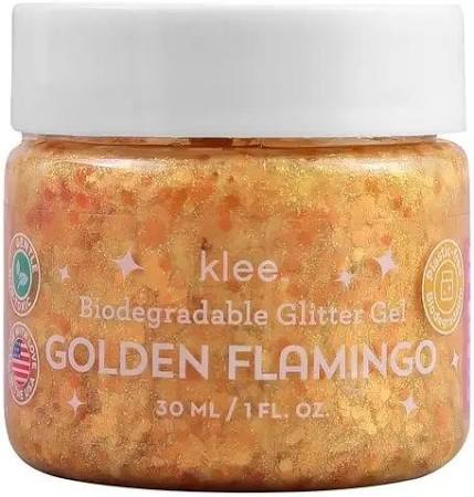 Golden Flamingo - Klee Biodegradable Glitter Gel