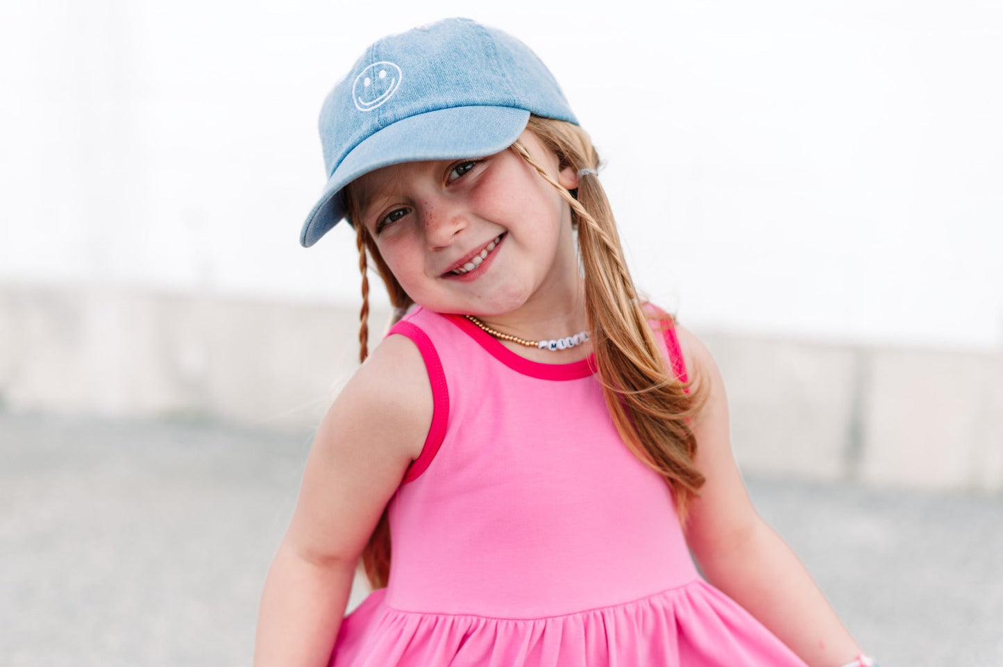 Smiley Face Baseball Hat