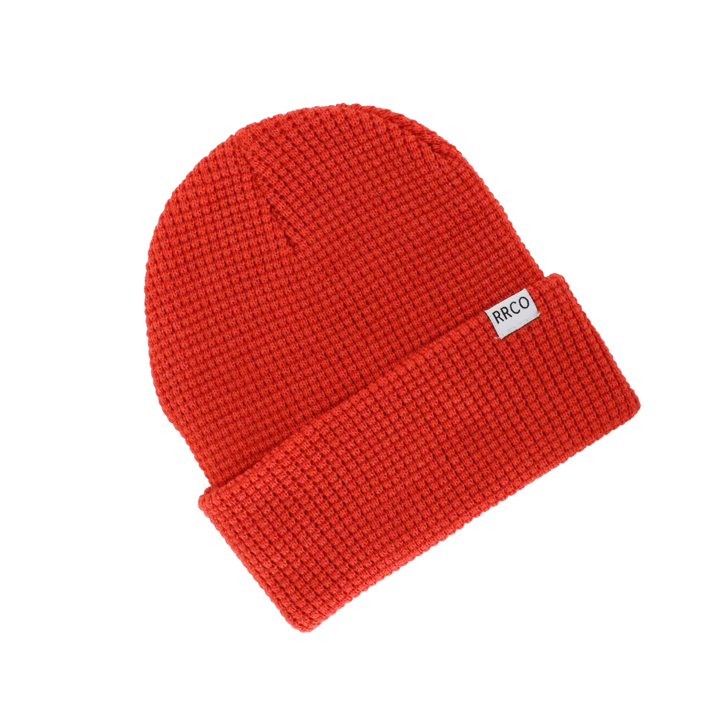 Waffle Beanie - Scarlet