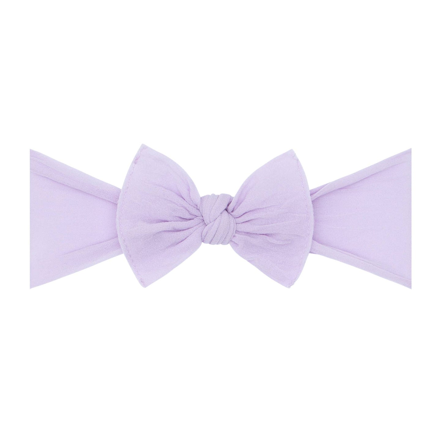 Baby Bling Bows - ITTY BITTY KNOT: light orchid