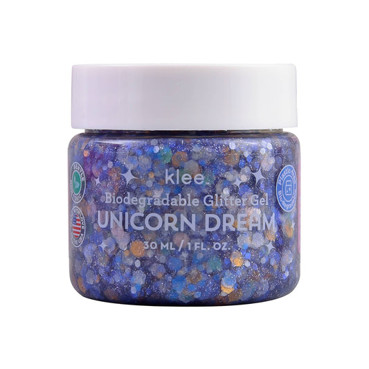 Unicorn Dream - Klee Biodegradable Glitter Gel,  1 oz