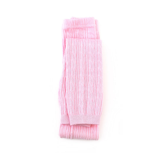 Peony Cable Knit Footless Tights