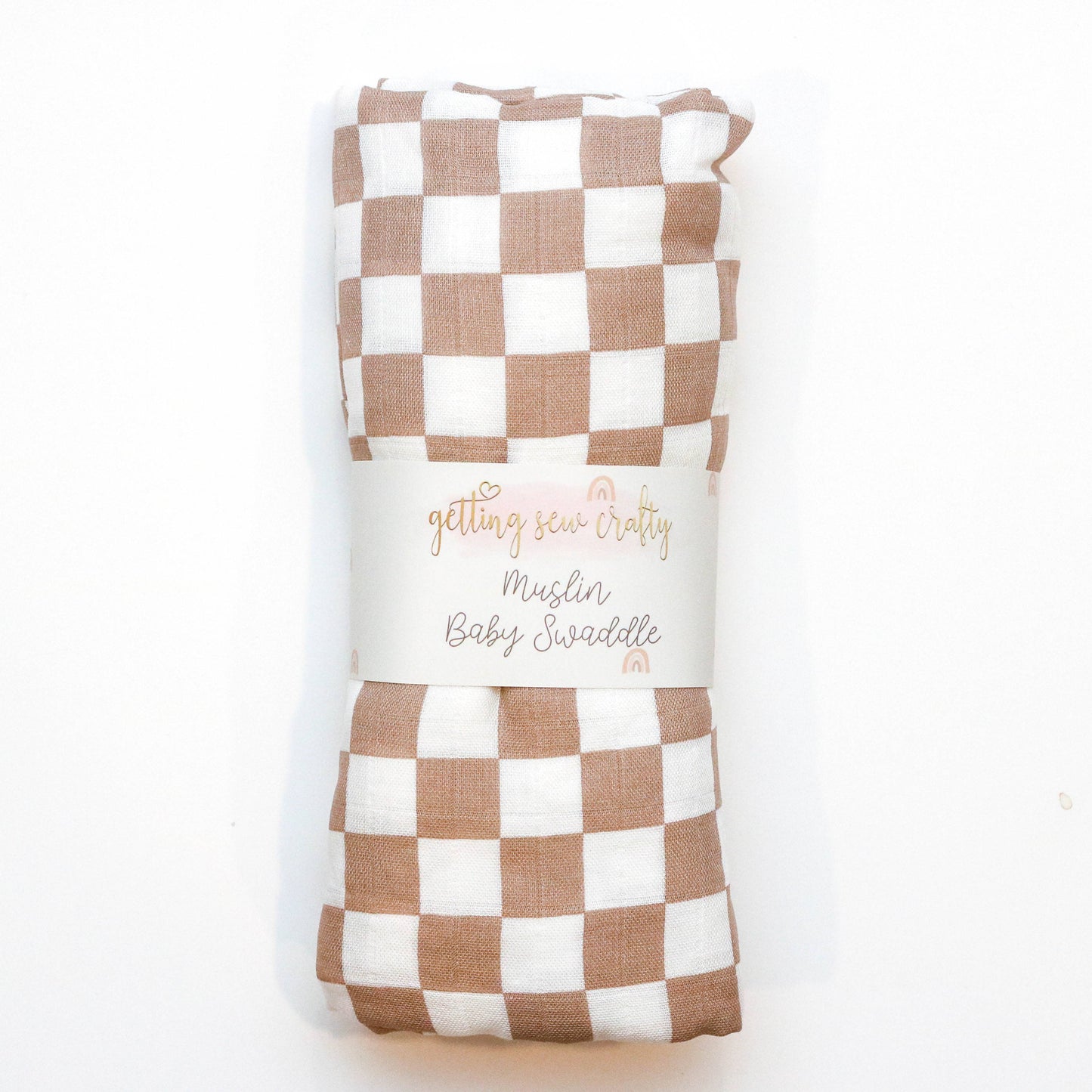 Muslin Swaddle : Checkers