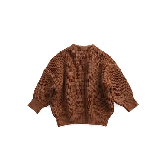 Oversized Sweater - Rust
