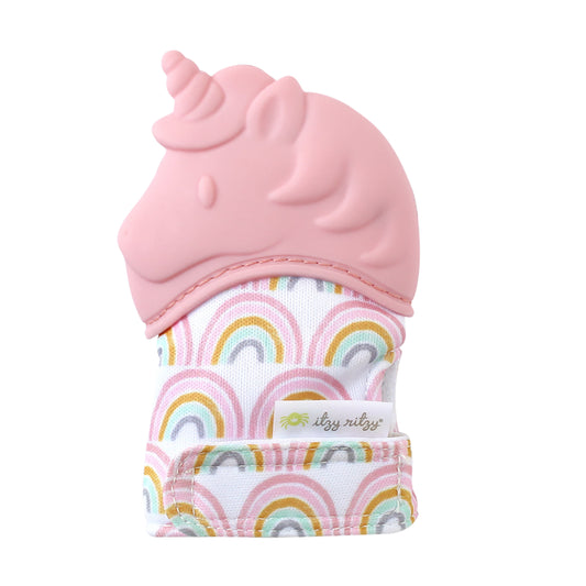 Light Pink Unicorn Itzy Mitt™ Teething Mitt